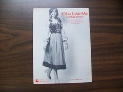 If You Love Me Let Me Know – (1974) – Oliva Newton John Photo Cover – (782)