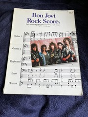 BON JOVI – THESE DAYS GUITAR TAB EDITION & ROCK SCORE – PIANO, VOCAL, GUITAR