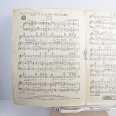 Yankee Doodle Dandy Vocal Sel. P/V/G M. Witmark 1942 Sheet Music Piano Guitar