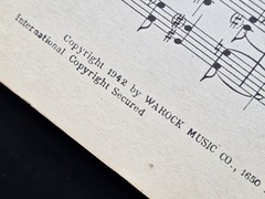 Evry Night About This Time Sheet Music Piano Vocal Guitar Monaco 1942 USA SELLER
