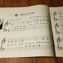 Hymns We Play and Sing Beginner Book 1 Vocal Selections Piano Lillenas 1977
