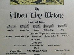The Lord&rsquo;s Prayer – 1935 sheet music – Low Voice & Piano – by Albert Malotte