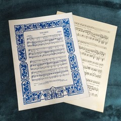 1922 Music Poster Sheet Music « Nobody Lied » Piano Music