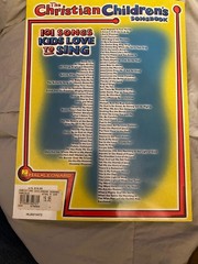 The Christian Children&rsquo;s Songbook *sheet music *piano *vocals *guitar *101 songs
