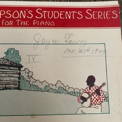 The Banjo Picker 1936 Piano Sheet Music N. Louise Wright