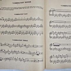 Boogie Woogie Made Easy Piano Course Songbook Eddy Ballantine Music 1941 Vtg