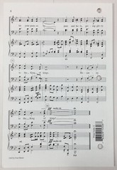 Lift Up Your Heads SATB Choral Piano Keyboard Sheet Music Lloyd Larson Hope Pub