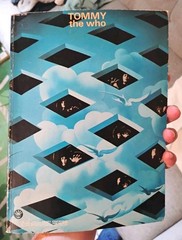 VTG 1969 The WHo Tommy Songbook Sheet Music 1st Ed w/ RARE Lyric Book & POSTER !