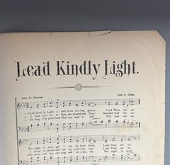 PRESIDENT McKINLEY’s FAVORITE HYMNS Sept 1901 Sheet Music Nearer My God To Thee