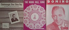 Lot of 40+ 1950s Vintage Sheet Music Pieces – All G or VG Condition