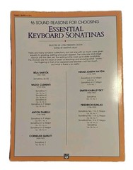 Essential Keyboard Sonatinas 16 Popular Sonatinas Original Form Piano Solo Book