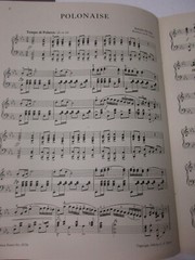 Antonin Dvorak Polonaise Piano Sheet Music Edition Peters