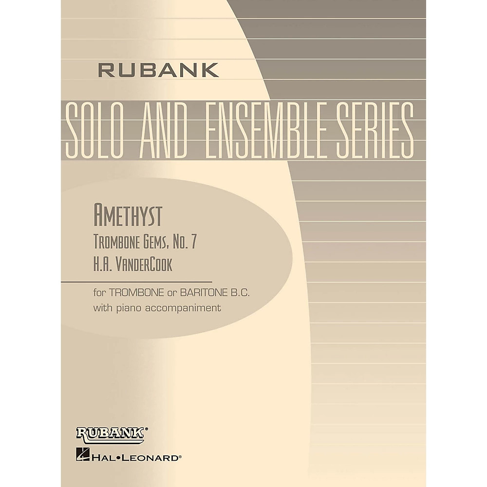 Amethyst (Trombone (Baritone B.C.) Solo w Piano – Grade 3) Rubank Solo/Ensemble