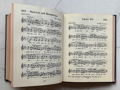Vintage St. Gregory Hymnal & Catholic Choir Book 1947 Melody Edition Sheet Music