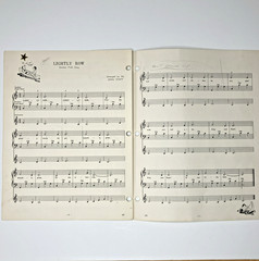 Vintage Oahu Accordion Sheet Music Lot Course Pages 1950s Marked