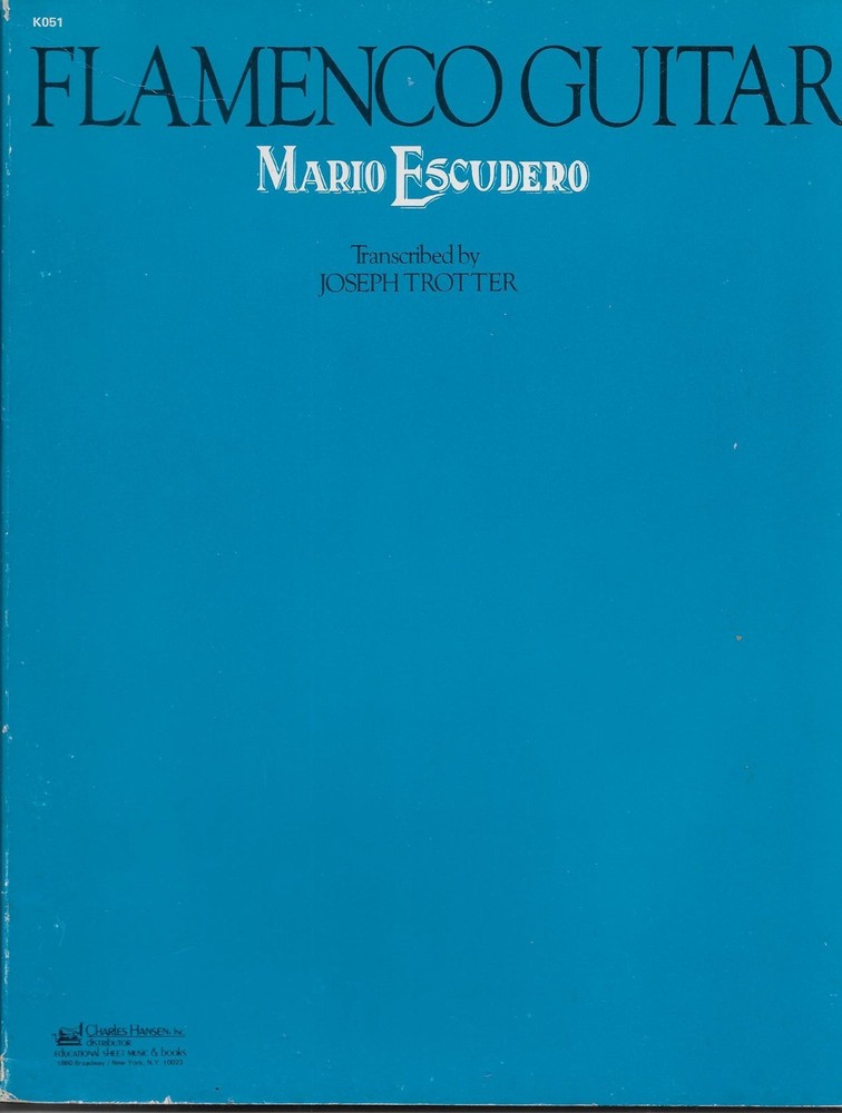 Flamenco Guitar – Mario Escudero