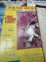 Lot Of 15 Vintage Hollywood Broadway Musical Sheet Music Movies Show Tunes