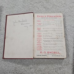 Make His Praise Glorious Hymnal by E. O. Excell 1900 Hardcover Hymns Worship