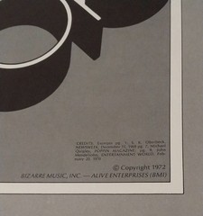 Alice Cooper Vocal Piano Guitar Sheet Music Songbook 1972