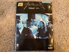 Metallica Garage Inc. Bass Guitar Tab Songbook 1999 Cherry Lane F1D