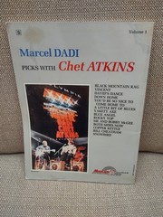 Marcel Dadi Picks With Chet Atkins Volume 1 Guitar Tablature Book 1989 Rare VG