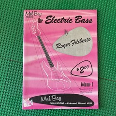 ELECTRIC BASS GUITAR MUSIC BOOK LOT MEL BAY ROGER FILIBERTO HUGHES ROCK N ROLL