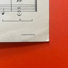 1971 Theme From Love Story Sheet Music
