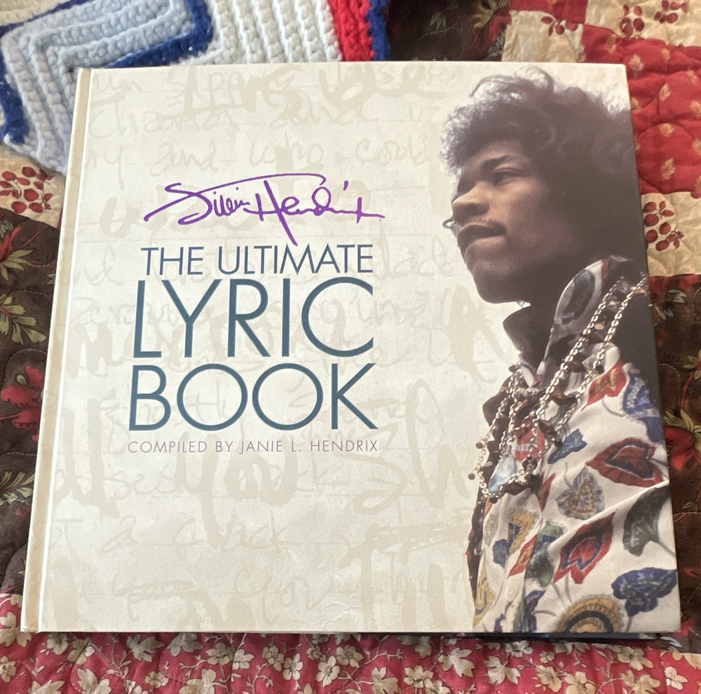 Backbeat Books Jimi Hendrix Ultimate Lyric Book Hardcover Guitar Rock Beginner