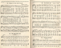 I Hear America Singing Twice 55 Community Songbook SATB Chorus 1919 Dixie Taps