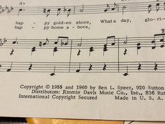 Sheet Music Lot 7 Religious Faith Books Booklets 1952-1980 Gaither Piano Singing