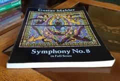 Mahler ~ Symphony No. 8 In Full Score 1989 Dover Publications SC Trade Paperback