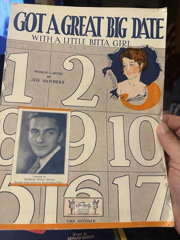 N 3-pack 9×12 Vintage sheet music