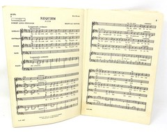 Requiem Sheet Music 1924 A Cappella SATB Mixed Voices Chorus Bantock US Seller