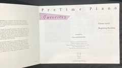 Vtg Songbook, PreTime Piano Favorites Primer Level – 1989 – ships free