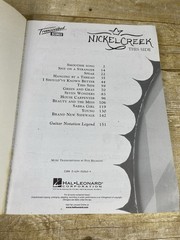 Nickelcreek – This Side – Transcribed Scores – Hal Leonard – Sheet Music