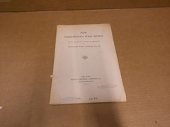 New Palestinean Folk Songs 1926 Abraham Wolf Binder Bloch Sheet Music Judaica