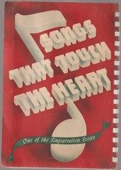 Songs That Touch The Heart Singspiration Series Alfred B Smith 1948