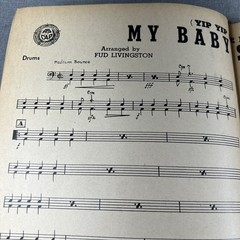 My Baby Said Yes by Walters & Robin 1945 Leeds Sheet Music Piano Guitar Drums