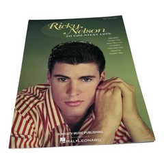 Ricky Nelson 20 Greatest Hits Sheet Music Piano Vocal Guitar Songbook 000306421