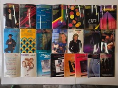 Lot-23 Vintage Easy Electronic Keyboard Music ABC Songbooks 80-90s Pop Rock Hits
