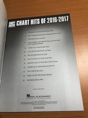 Chart Hits of 2016-2017 (Excellent Condition) FREE SHIPPING