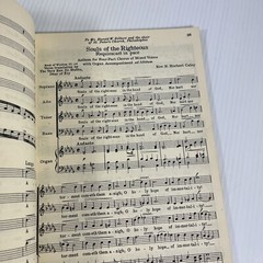 Schirmer&rsquo;s Collection of Favorite Anthems V1 Vintage Choral Music Book Religious