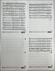 Four Louisiana Creole Folk Songs Louis Reichwein SATB Chorus Piano Sheet Music