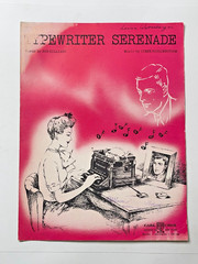 1944 « Typewriter Serenade » Irene Higgingbotham Sheet Music Book – Underwood