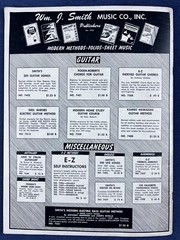 Chords for the Guitar – Electric or Unamplified – William Foden 1955