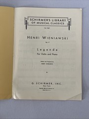 Schirmer&rsquo;s Library of Musical Classics Violin and Piano Lot of 10 Free Shipping