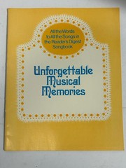 8 Different Readers Digest Song Lyrics Paperback