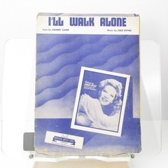 I&rsquo;ll Walk Alone Sheet Music from Follow the Boys Dinah Shore P/V/G 1944 Piano