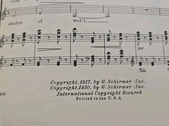 SCHIRMER&rsquo;S Showtunes Choral Collection For S.S.A. RARE BOOKLET 30s 40s