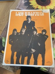 Vintage Sheet Music Gary Puckett & The Union Gap Lady Willpower 1968 Nice Color